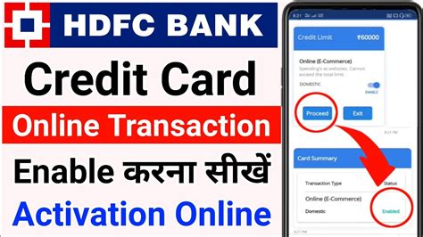 how to enable nfc in hdfc credit card|HDFC Card is disabled.